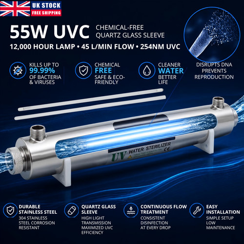 55w ultra violet steriliser - 55w,