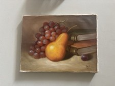 Old original oil still life