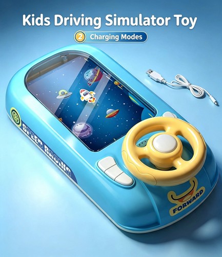 Kids musical steering wheel - kids,