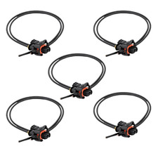 5pcs For Volvo XC90 XC60 2.4 D5 Pre-Wired Connector Bosch Diesel Injectors Plug