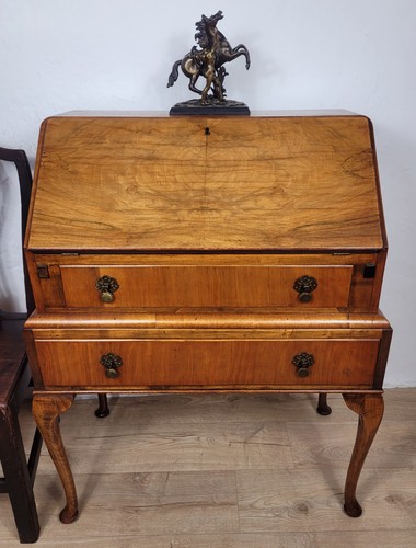 Vintage writing bureau desk - vintage,