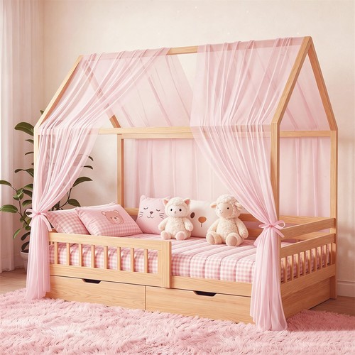 Zourglow bed canopy for girls - bed,