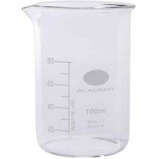 100ml Glass beaker Lab