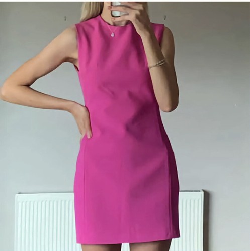 Zara pink mini - zara, dress