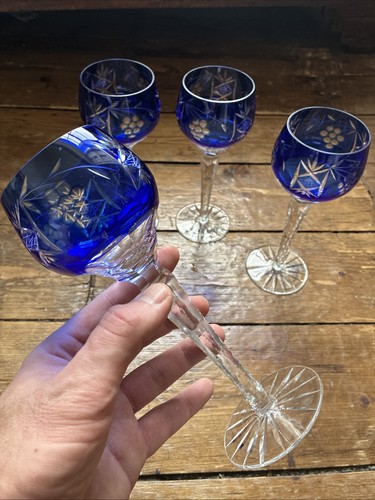 Striking vintage cobalt blue - striking,