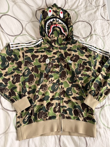 Adidas bape track shark - x,