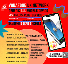 Samsung Galaxy S7, S8, S8+, S9, S9+, S10, S10+ | Vodafone Uk NCK unlock code