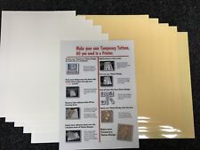 INKJET CLEAR WATERSLIDE DECAL