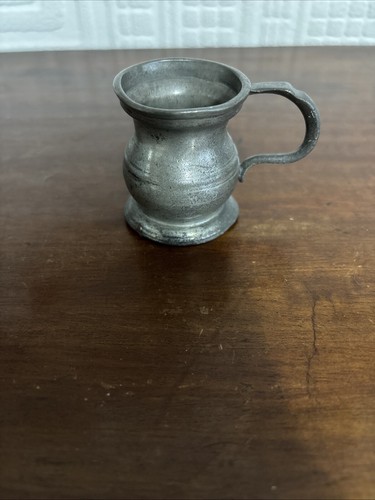 Antique pewter gill - pewter,