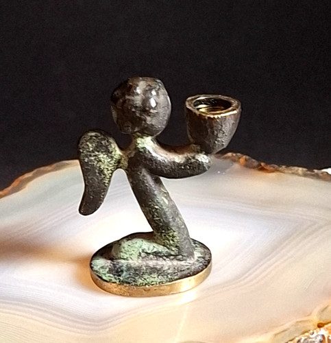 Brass figurine petschaft - figurine,