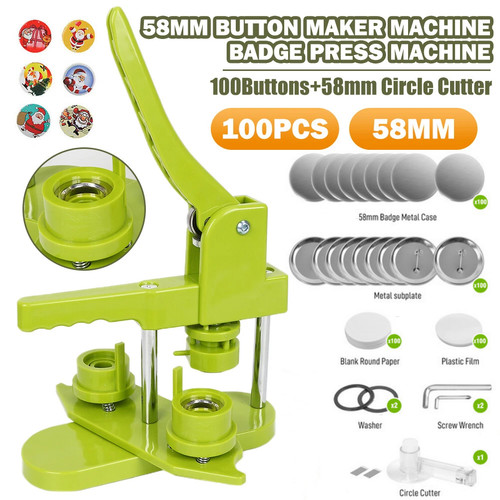 58mm button badge - badge, maker
