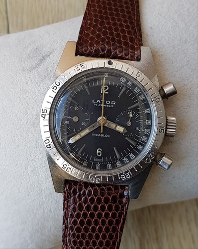 Lator gents chronograph watch