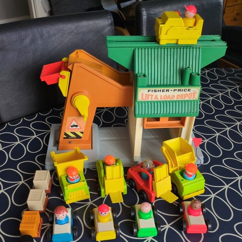 Vintage fisher price lift and - vintage,