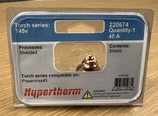 HYPERTHERM SHIELD HAND CUTTING