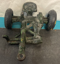 Antique Arcade Balloon Cast Iron Sickle Bar Green Mower