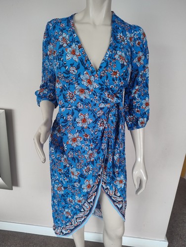 Zara wrap dress floral - zara,