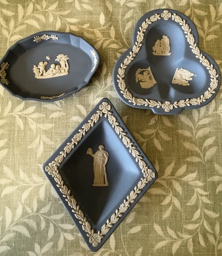 Wedgewood jasperware trinket - jasperware,