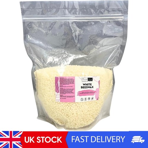 1kg white beeswax pellets - pellets,