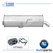 For Peugeot - 206 1.1 1.4 1.6 1998-2009 Rear Exhaust Back Box Silencer +Fittings
