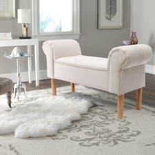 Armed Bed End Bench Bedroom