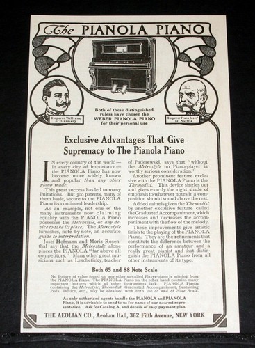 1909 old magazine - old, ad