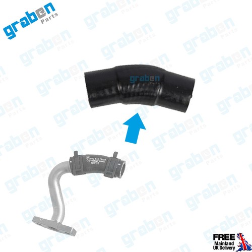 Turbo oil return - hose, for