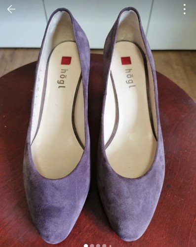 Högl purple suede court - purple,