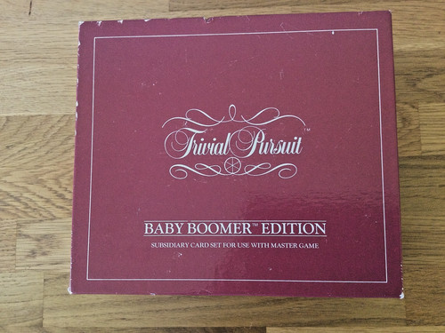 Trivial pursuit game baby - trivial,