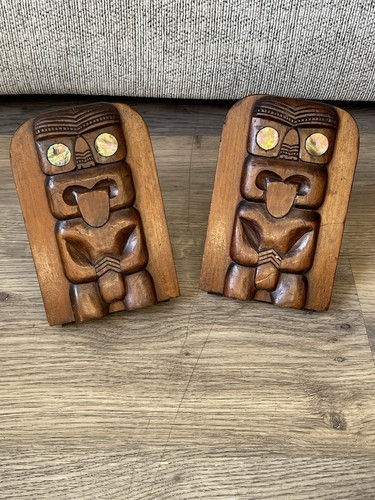 Vintage maori tiki hard - tiki,