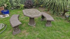 Concrete Stone Garden Table