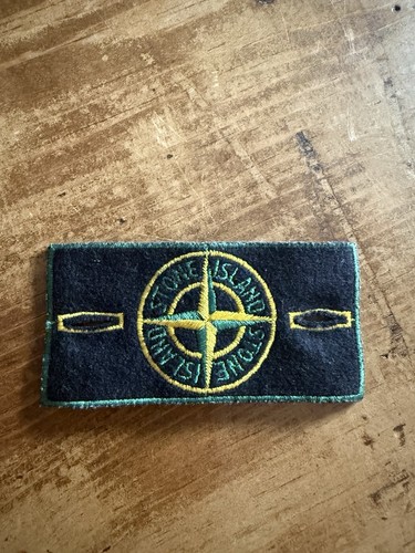 Stone island green edge - green, badge
