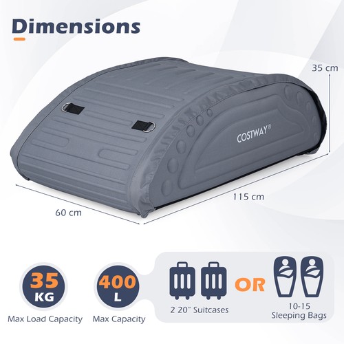 400l waterproof soft shell car - 400l, soft-shell