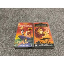 Walt Disney Lion King VHS bundle