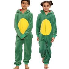 Kids Girls Boys A2Z Onesie One Piece Soft Fluffy Dinosaur World Book Day Costume