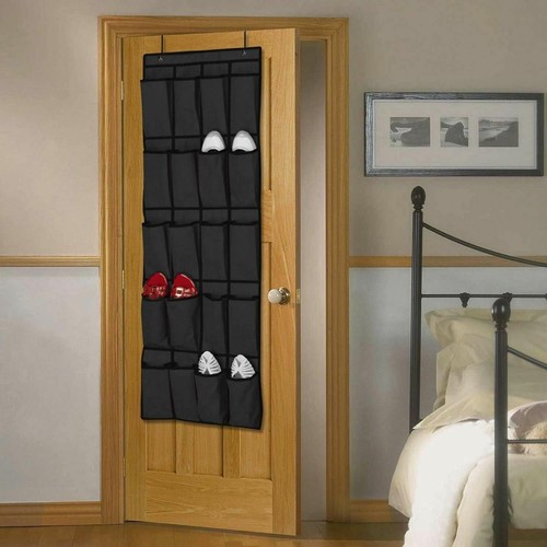 Pockets black over door - 20,