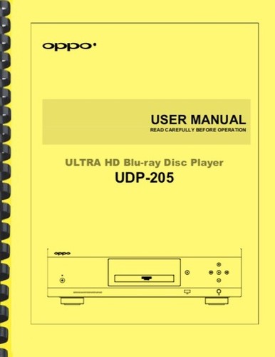 Oppo udp 205 upd205 blu - udp-205, blu-ray