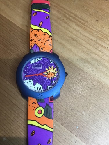 Benetton bulova watch - benetton, bulova,