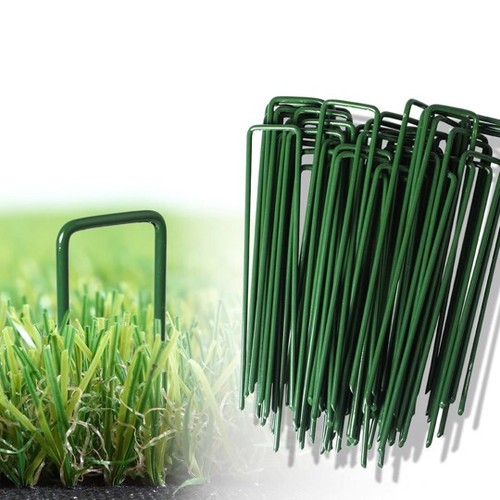 Pack green garden pins - 50,