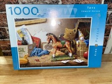 King Puzzle, 'Toys' by Edward Hersey, 1000 Piece Jigsaw