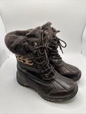 Ugg Australia Adirondack Brown Waterproof Boots Women’s Size Uk4.5 (R13)