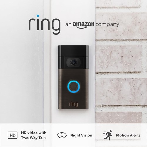 Ring video doorbell 2nd - doorbell,