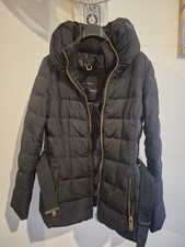 Zara Black Women's Puffer Coat