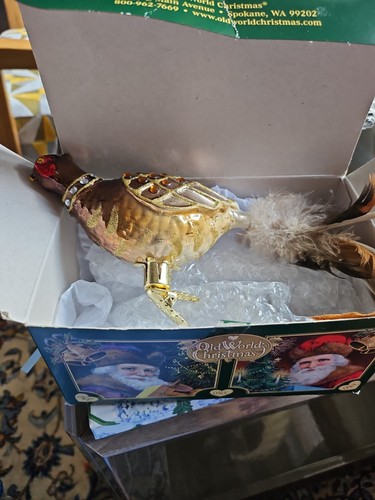 Old world christmas pheasant - old,