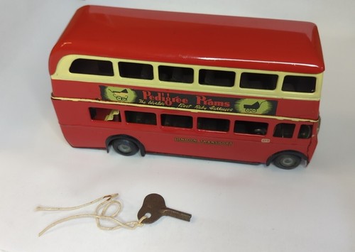 Triang london bus clockwork - bus,
