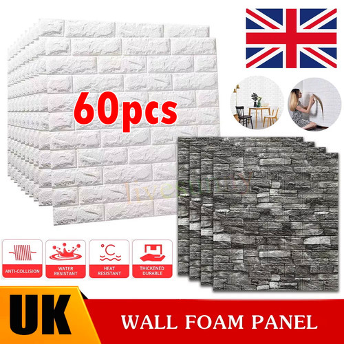 60pcs tile brick wall - 60pcs,