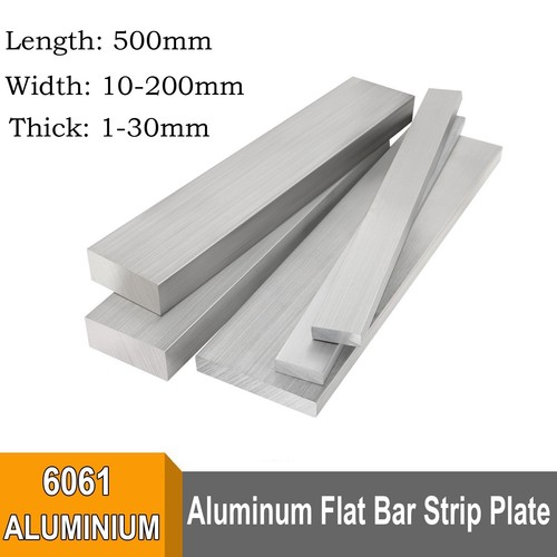 Aluminum flat bar - flat, strip