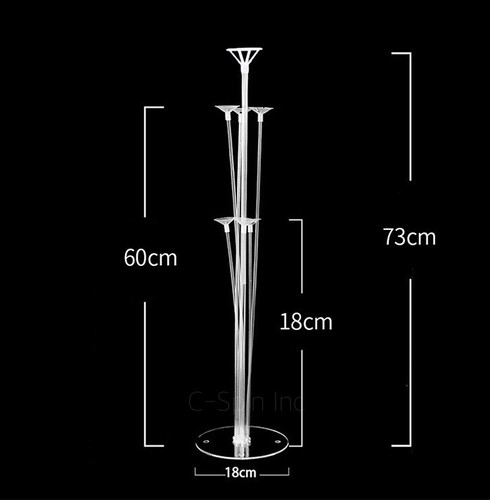 Table stand balloon stick - table,