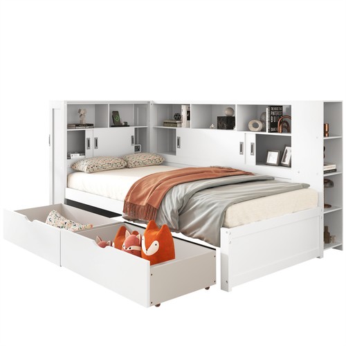 3ft single wooden storage - single,