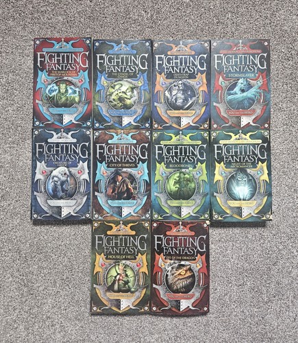 Fighting fantasy book - fighting,