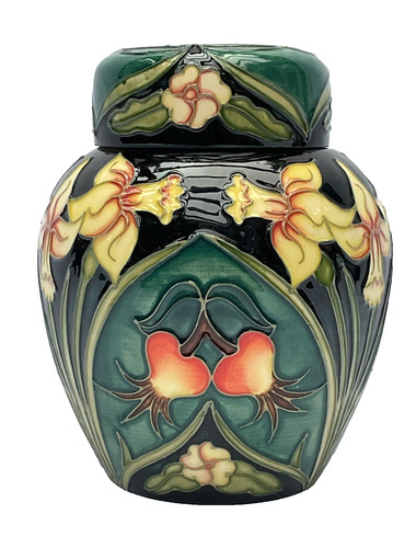 Moorcroft ginger jar limited - jar.,